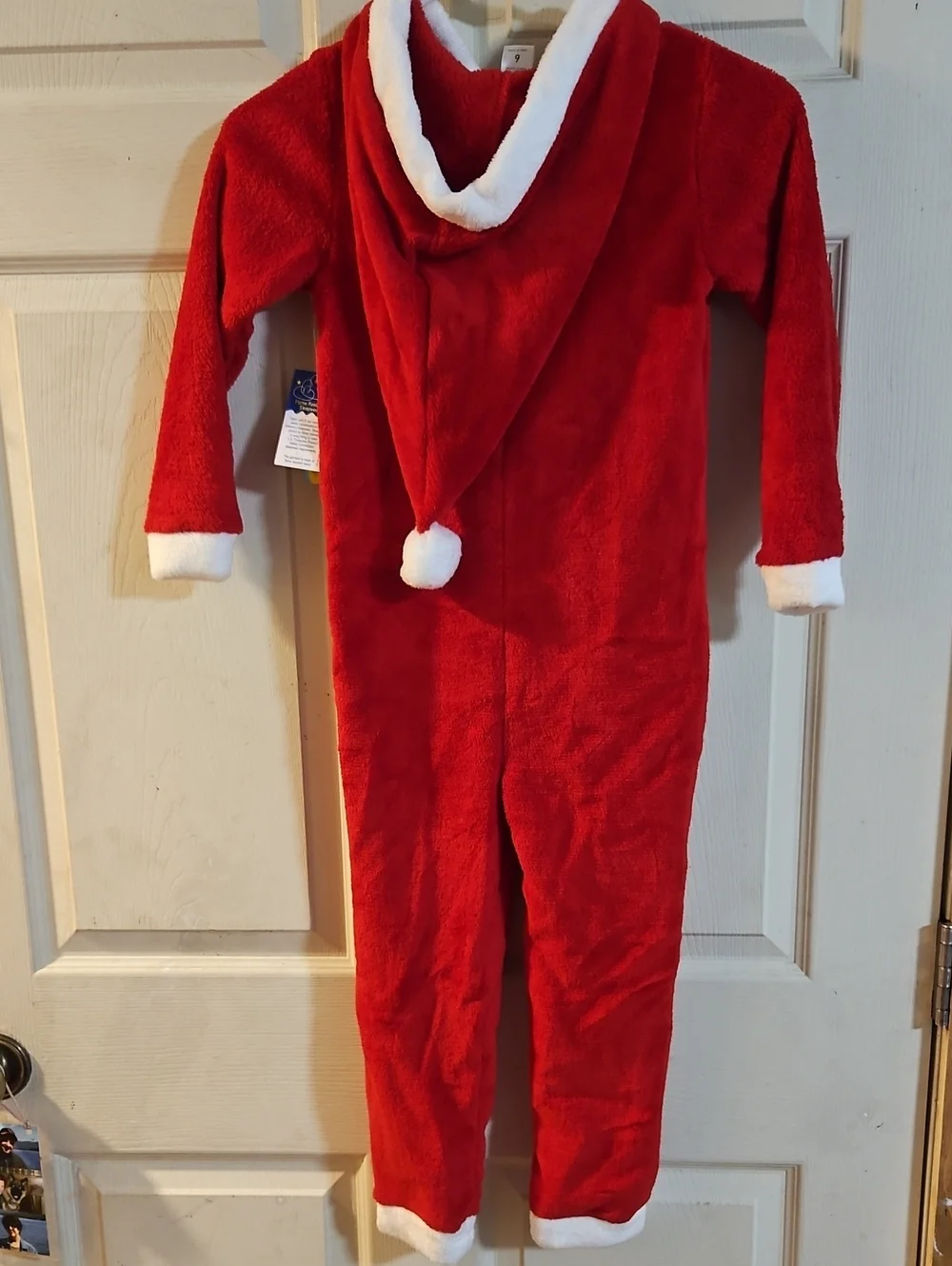 BCOOL YOUTH SANTA ONE PIECE PAJAMA: NEW WITH TAGS: SIZE 6